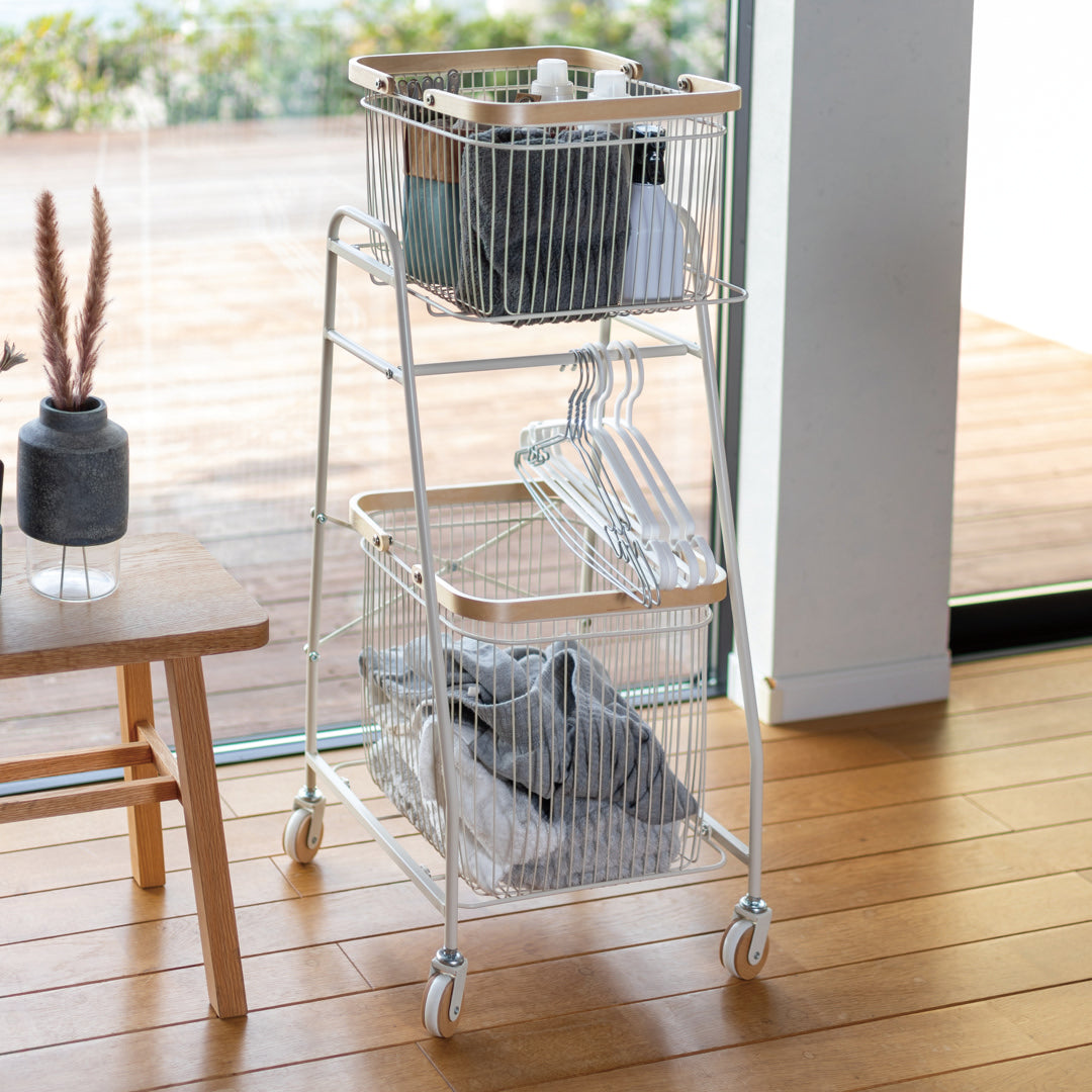 LIV / リヴ キャリーバスケットワゴン S