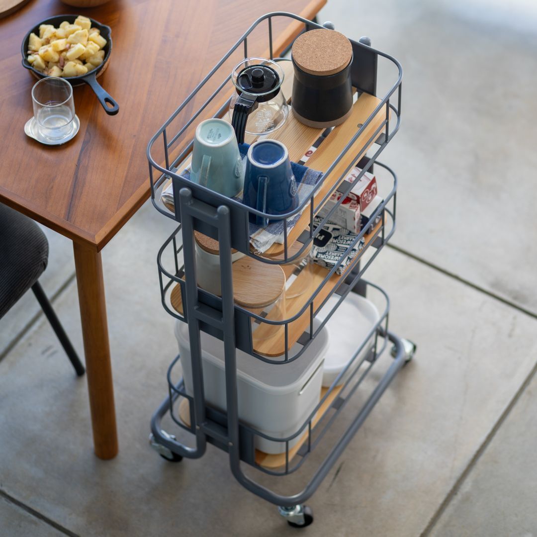 BY CAGE / ビーワイケージ ワゴン グレー